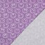 Baumwolljersey Smileys - softlavendel