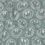 Baumwolljersey Smileys - salbei