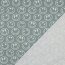 Baumwolljersey Smileys - salbei