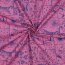 Baumwollpopeline Boho Zeichen - fuchsia