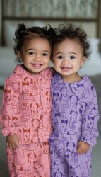 Baumwollflanell Hunde - pink