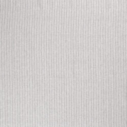 0,5 Meter - Leinen Chambray Streifen Melange - hellgrau