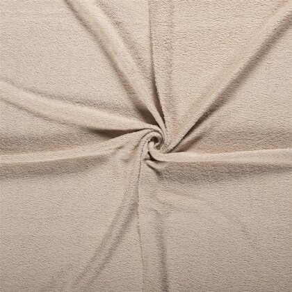 0,7 Meter - Frottee *Marie* Uni - natur