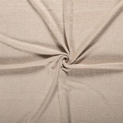 0,7 Meter - Frottee *Marie* Uni - natur