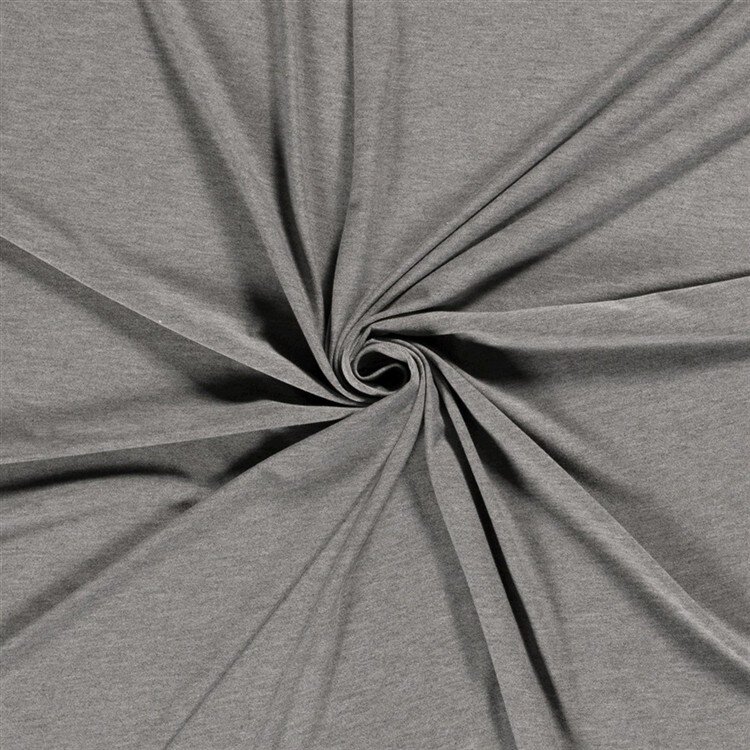 Viskose Jersey Melange - graphitgrau