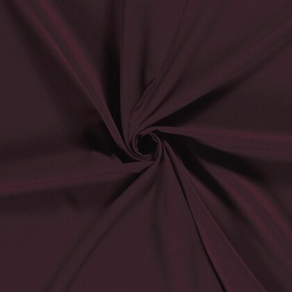 Dekostoff Bekleidungs *Marie* Uni - burgunderrot