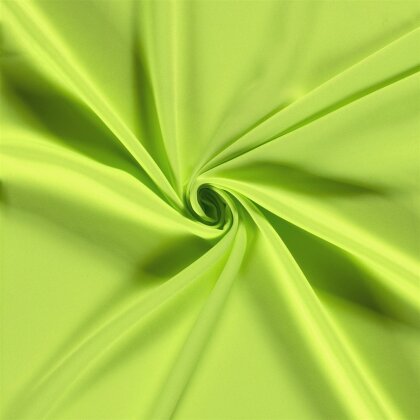 Dekostoff Bekleidungs *Marie* Uni - neonlimette