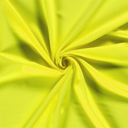 Dekostoff Bekleidungs *Marie* Uni - neonzitrone