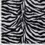 Tierfellimitat Zebras - beige