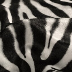 Tierfellimitat Zebra - creme