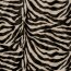 Tierfellimitat Zebra - weiß