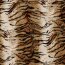 Tierfellimitat Tiger - kamelbraun