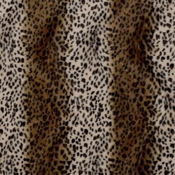 Tierfellimitat Gepard - braun