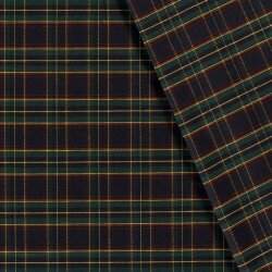 GABARDINE YARN DYED STRETCH CHECK 5200