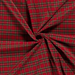 GABARDINE YARN DYED STRETCH CHECK 5200