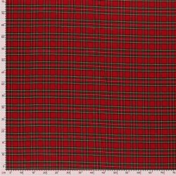 GABARDINE YARN DYED STRETCH CHECK 5200