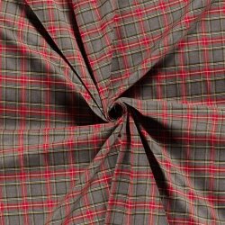 GABARDINE YARN DYED STRETCH CHECK 5200