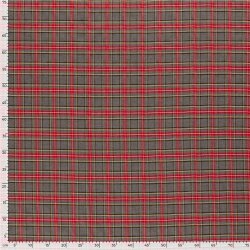 GABARDINE YARN DYED STRETCH CHECK 5200