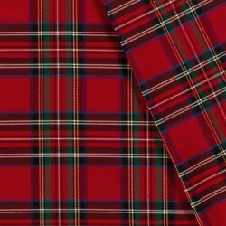 GABARDINE YARN DYED STRETCH CHECK 5201