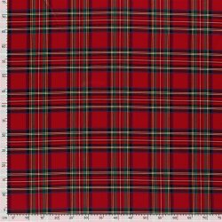 GABARDINE YARN DYED STRETCH CHECK 5201