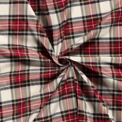 GABARDINE YARN DYED STRETCH CHECK 5201