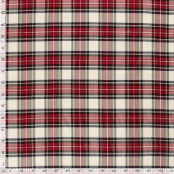 GABARDINE YARN DYED STRETCH CHECK 5201
