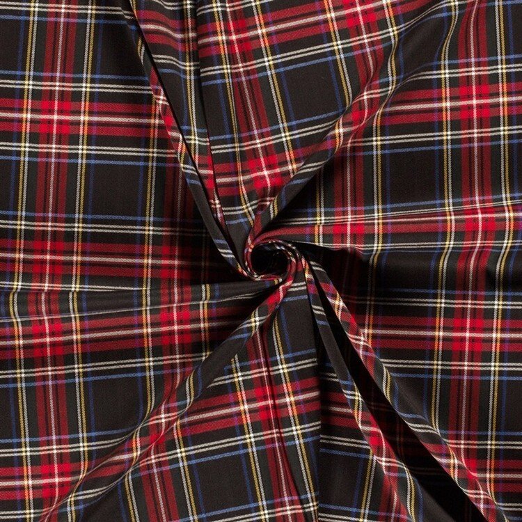 GABARDINE YARN DYED STRETCH CHECK 5201