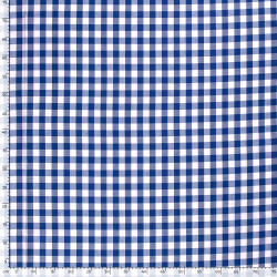 Baumwollpopeline garngefärbt Vichy Karo??mm - FARBE