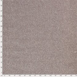 Polyesterjersey Glitzer Uni - altrosa