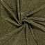 Polyesterjersey Glitzer Uni - schwarz/gold