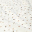 Musselin PRINTED FLOWERS - creme
