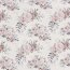 Musselin Digital Blumen - Wollweiss