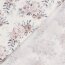 Musselin Digital Blumen - Wollweiss