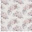 Musselin Digital Blumen - Wollweiss
