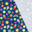 Funktions und Badeanzugstoff LSF50 Recycled RAINBOW