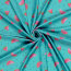 Funktions und Badeanzugstoff LSF50 Recycled MELON