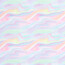 Funktions und Badeanzugstoff LSF50 Recycled Regenbogenhimmel - hellblau