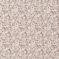 Baumwolljersey Blumenland - creme