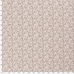 Baumwolljersey Blumenland - creme