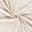 Rippenjersey Digital Blumen- creme