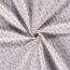 0,7 Meter - Musselin Federn - weiss