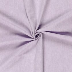 0,4 Meter - Leinen Chambray Fischgräte Melange -...
