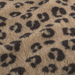 0,4 Meter - Sherpa Fleece Panther - beige