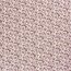 0,9 Meter - Baumwolljersey Aquarell Blumen - creme