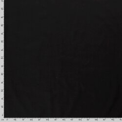 Baumwollstoff Fahnentuch Cretonne *Marie* Uni - schwarz