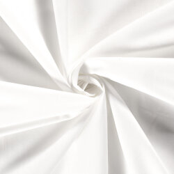 Baumwollstoff Fahnentuch Cretonne *Marie* Uni - weiss