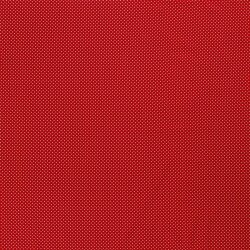 Baumwollpopeline Punkte 2mm - rot