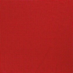 Baumwollpopeline Punkte 2mm - rot