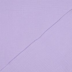Musselin Uni *Vera*  - hellflieder