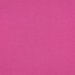 Musselin Uni *Vera*  - dunkelpink